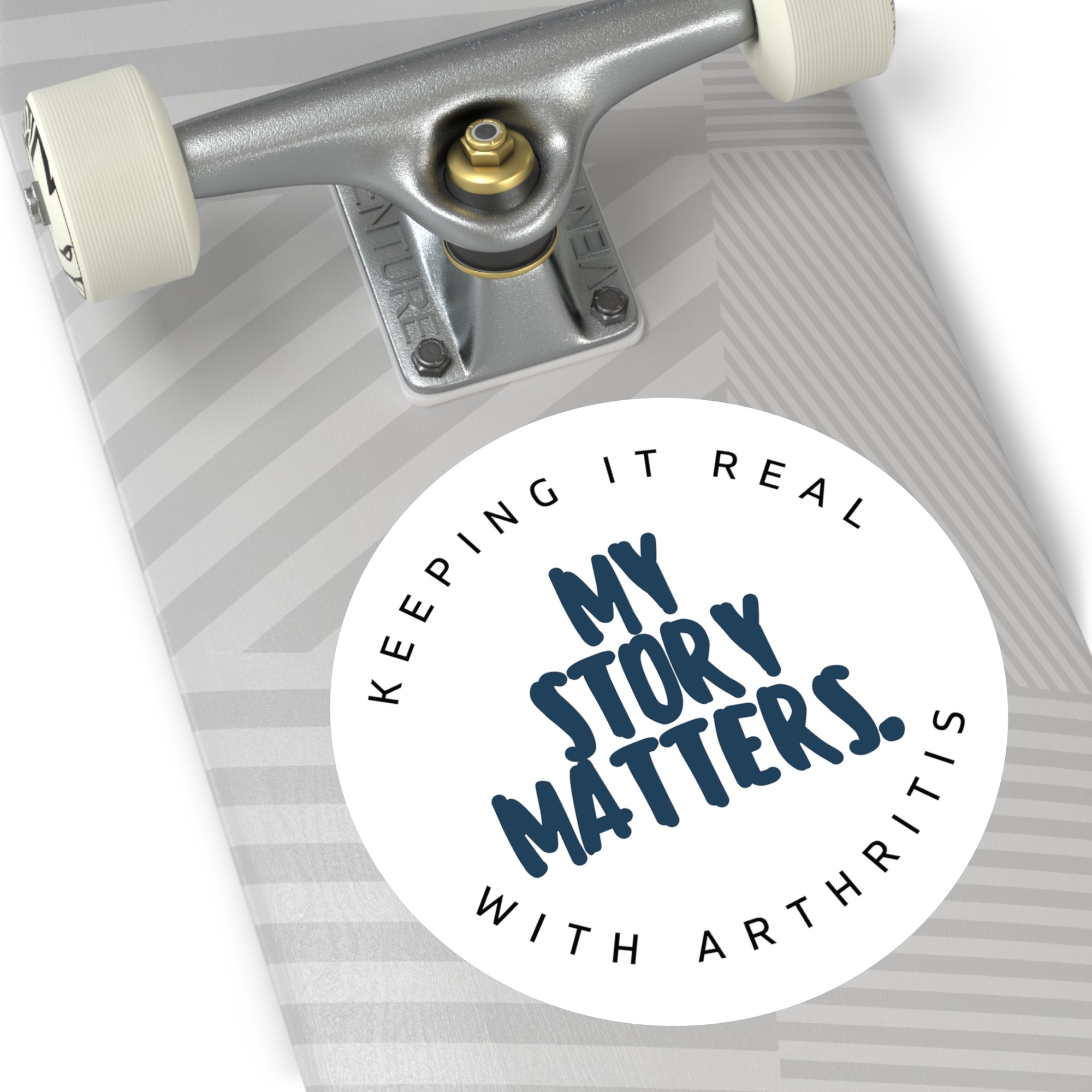 "My Story Matters" Round Arthritis Sticker (Indoor\Outdoor)