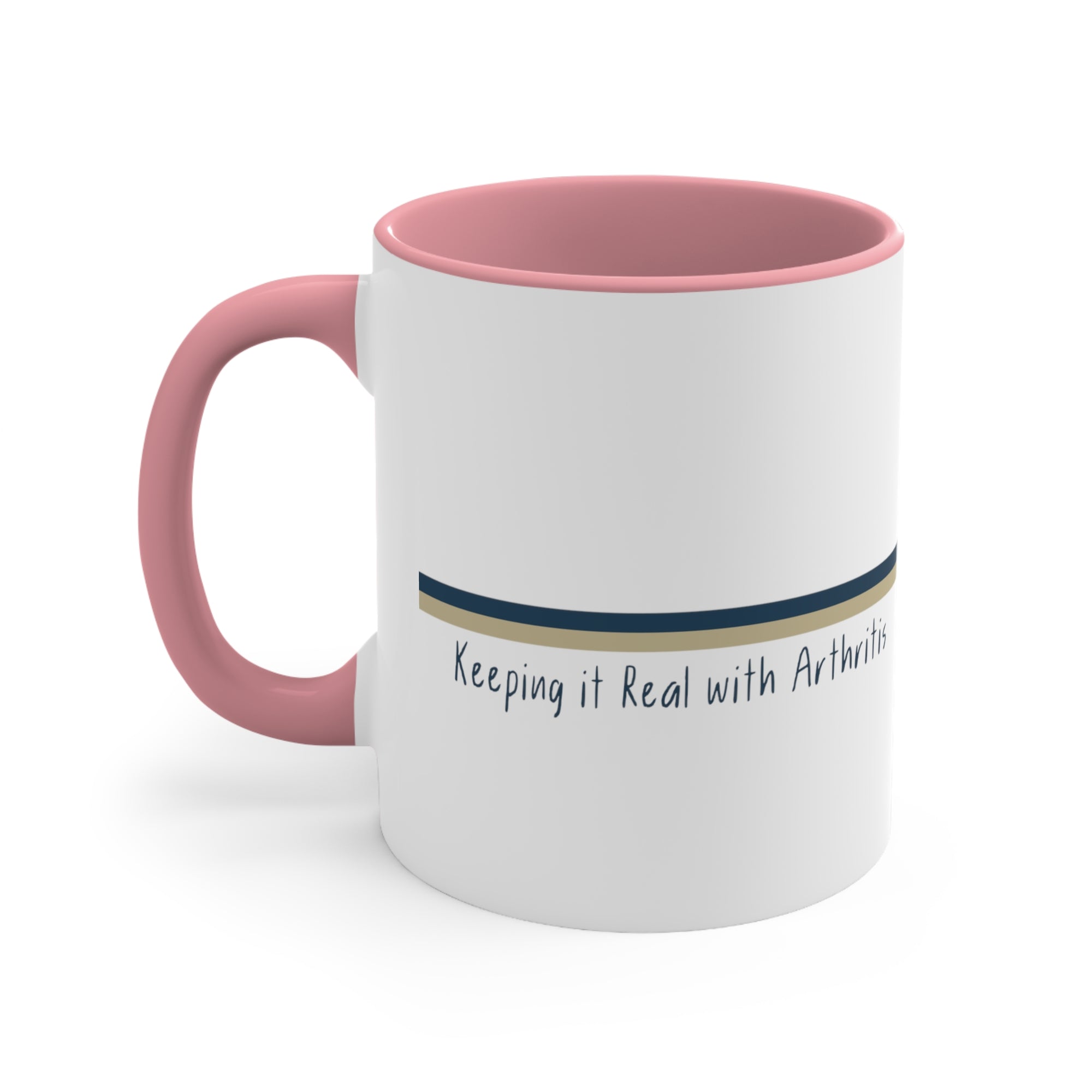 "Spilling the Tea on Arthritis" 11 oz. Two-Tone Mug