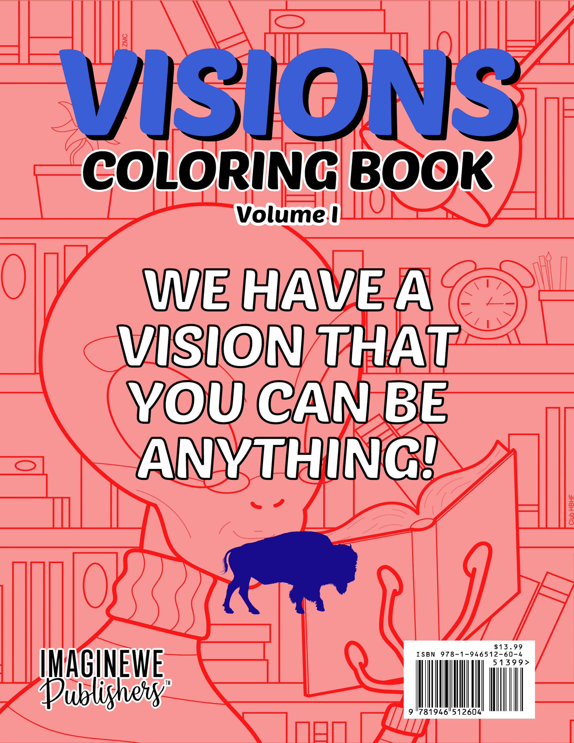 Visions: Volume 1 (Coloring Book)