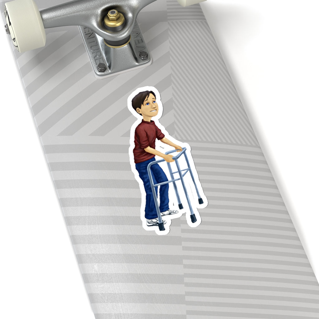 Kyle w/ Walker Sticker - ImagineWe Publishers