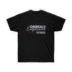 Chronically Empowered Unisex Tee (Blue Outline) - ImagineWe Publishers