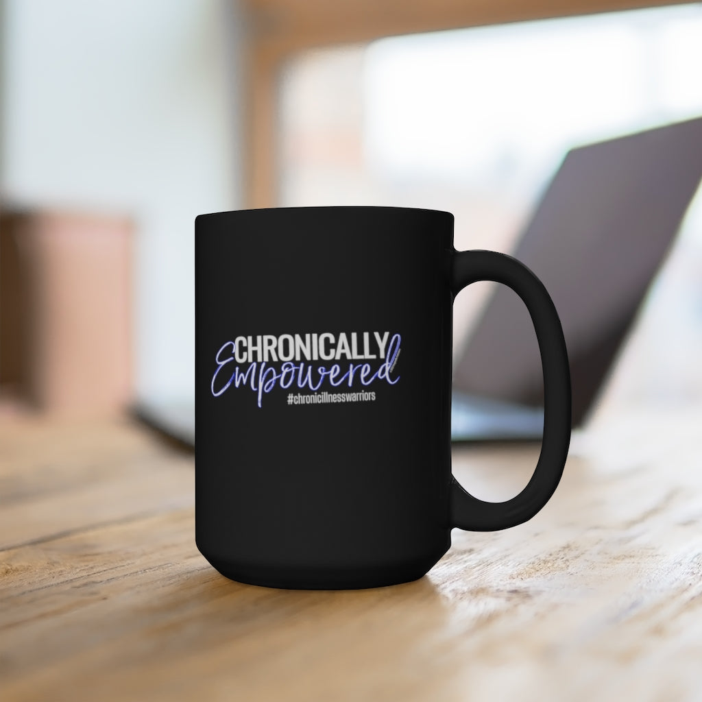 Black/Blue 15oz Mug - ImagineWe Publishers