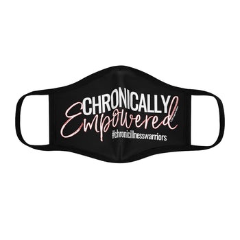 Chronically Empowered Face Mask (Red/Black) - ImagineWe Publishers