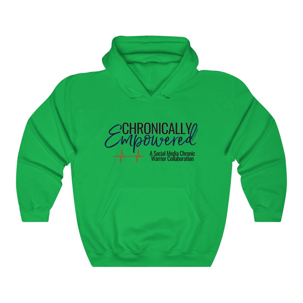 Chronically Empowered Unisex Hoodie (Blue Outline) - ImagineWe Publishers