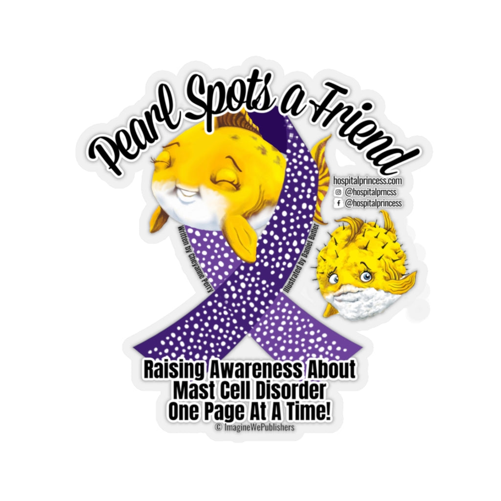 Pearl Spots a Friend MCAS Sticker - ImagineWe Publishers