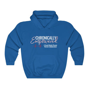 Chronically Empowered Unisex Hoodie (Red Outline) - ImagineWe Publishers