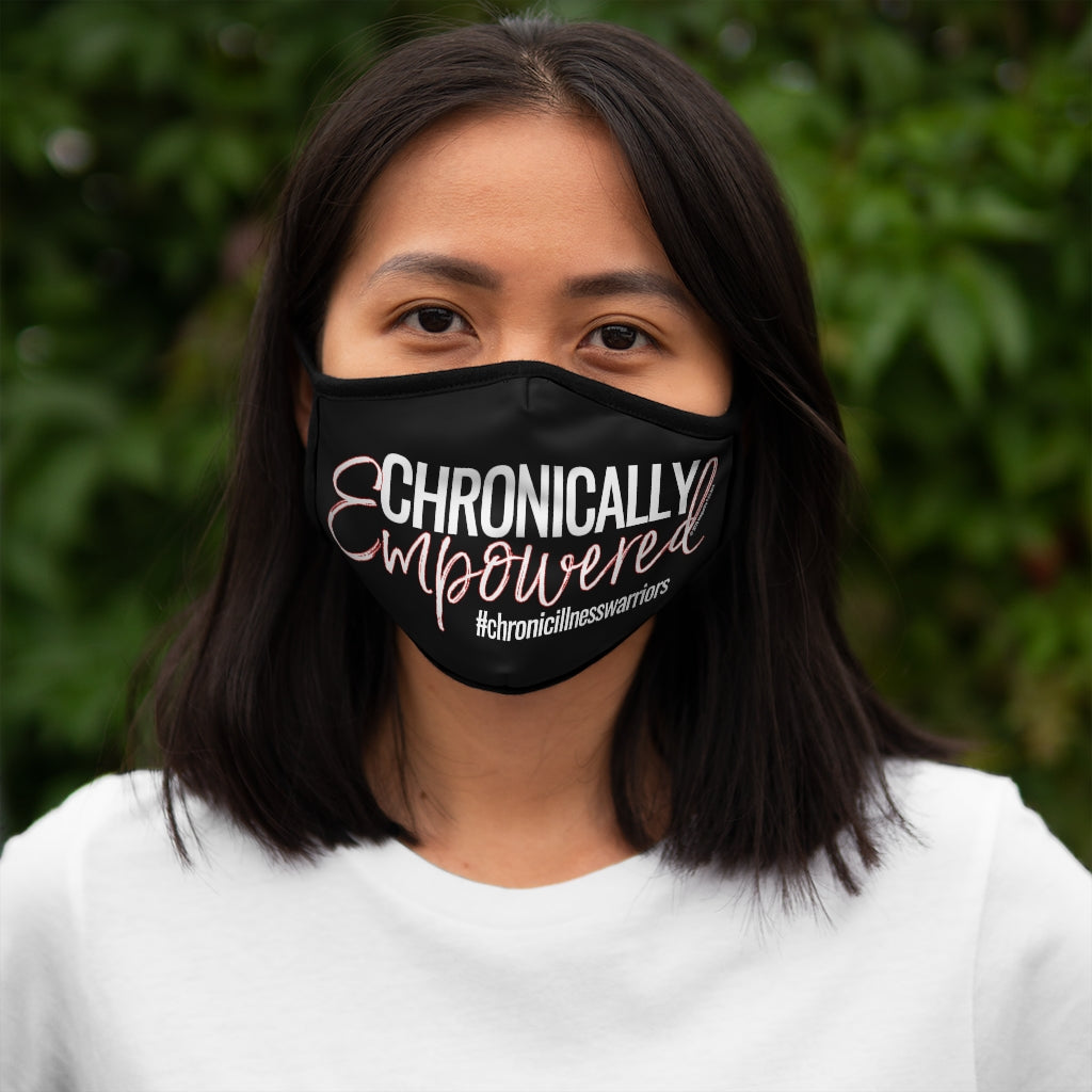 Chronically Empowered Face Mask (Red/Black) - ImagineWe Publishers