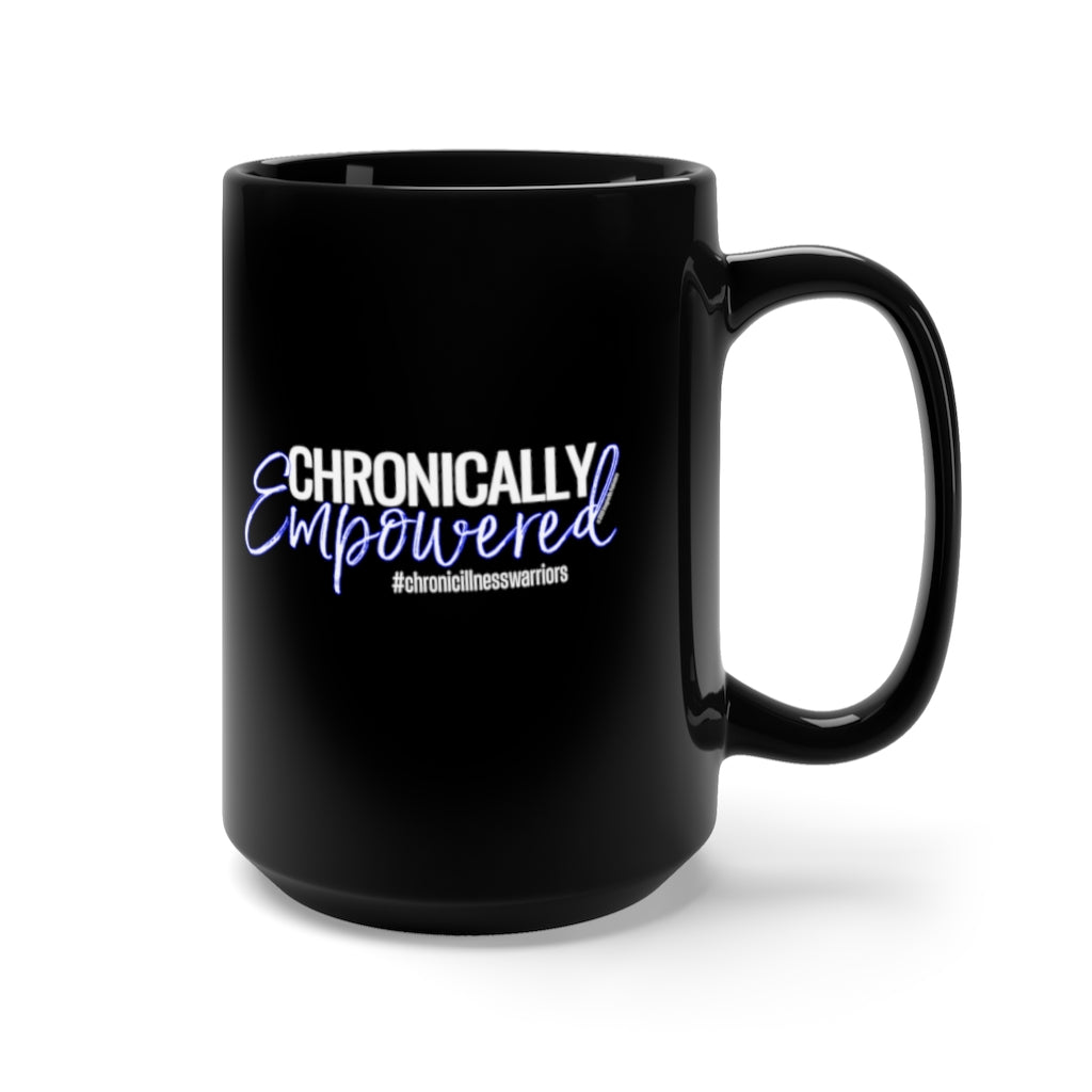 Black/Blue 15oz Mug - ImagineWe Publishers