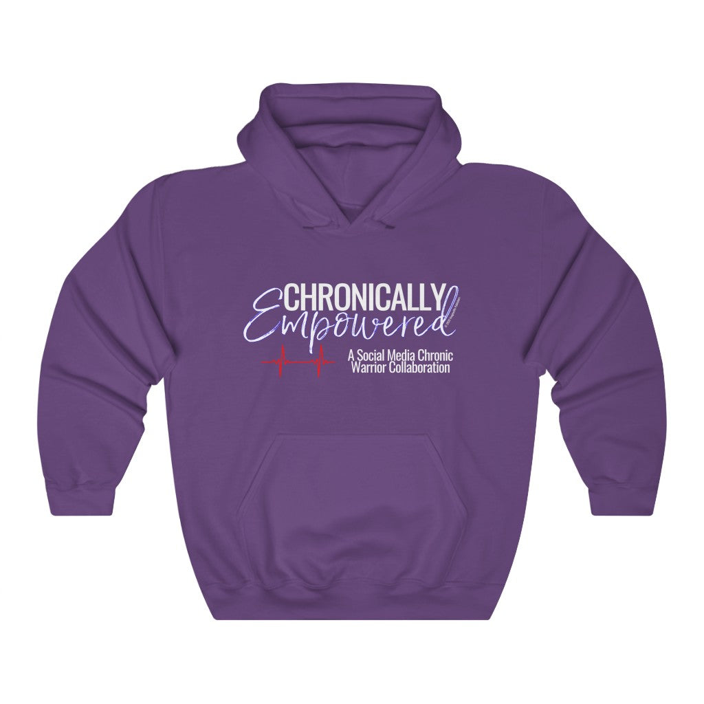 Chronically Empowered Unisex Hoodie (Blue Outline) - ImagineWe Publishers