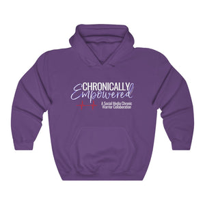 Chronically Empowered Unisex Hoodie (Blue Outline) - ImagineWe Publishers