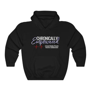Chronically Empowered Unisex Hoodie (Blue Outline) - ImagineWe Publishers