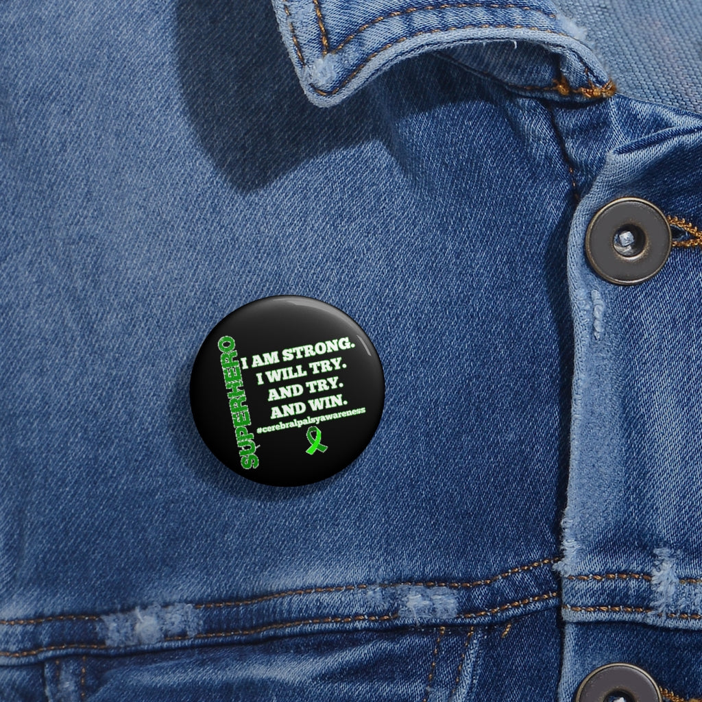 Cerebral Palsy Awareness Pin Button - ImagineWe Publishers