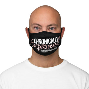 Chronically Empowered Face Mask (Red/Black) - ImagineWe Publishers