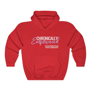 Chronically Empowered Unisex Hoodie (Blue Outline) - ImagineWe Publishers