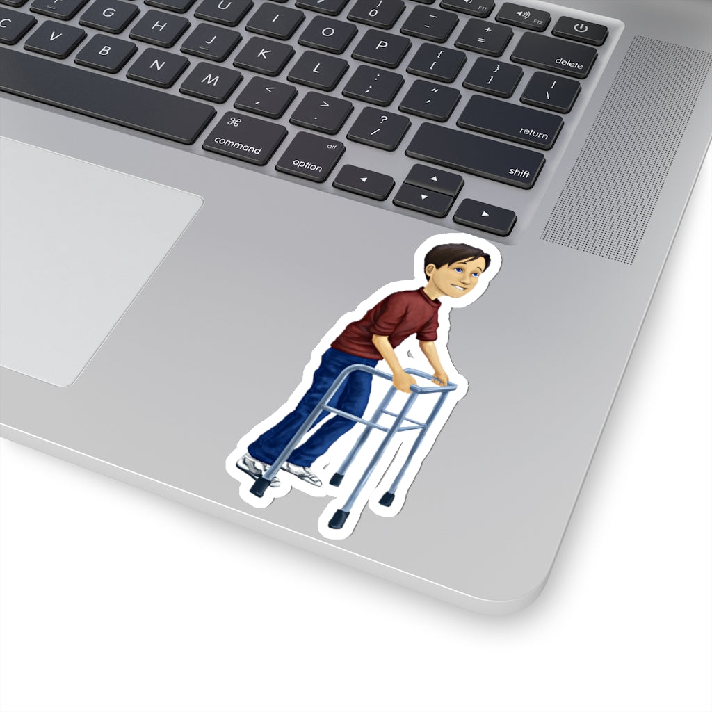 Kyle w/ Walker Sticker - ImagineWe Publishers