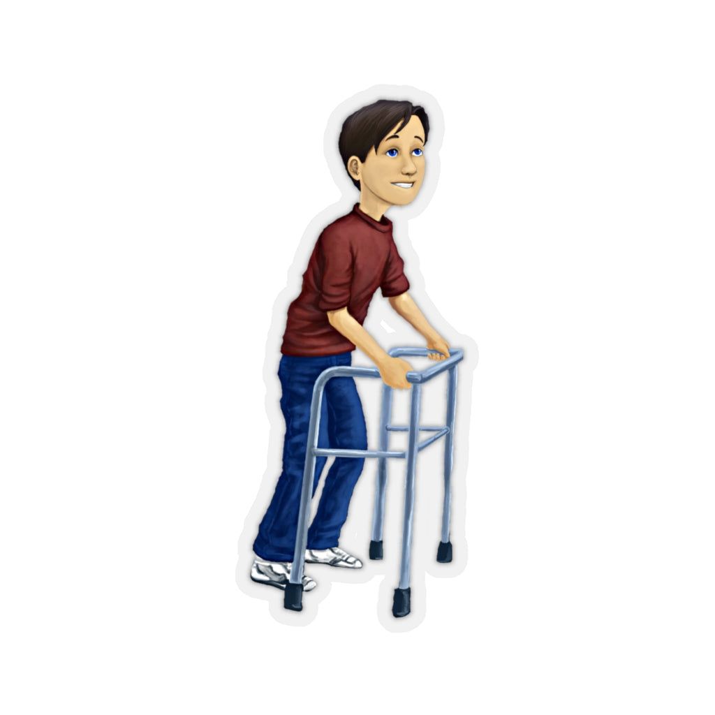 Kyle w/ Walker Sticker - ImagineWe Publishers