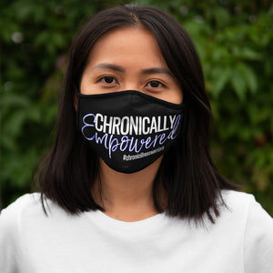 Chronically Empowered Face Mask (Blue/Black) - ImagineWe Publishers