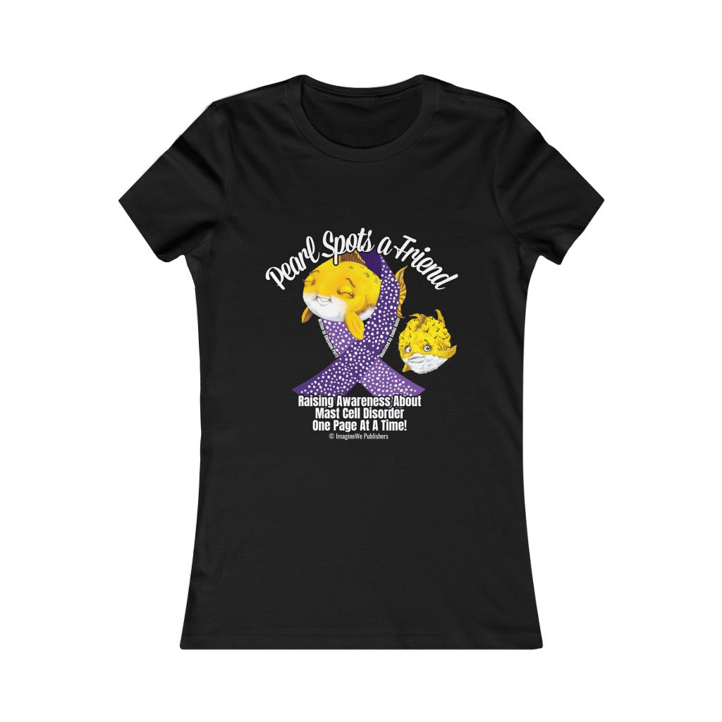 Pearl Spots a Friend MCAS Fitted Tee - ImagineWe Publishers