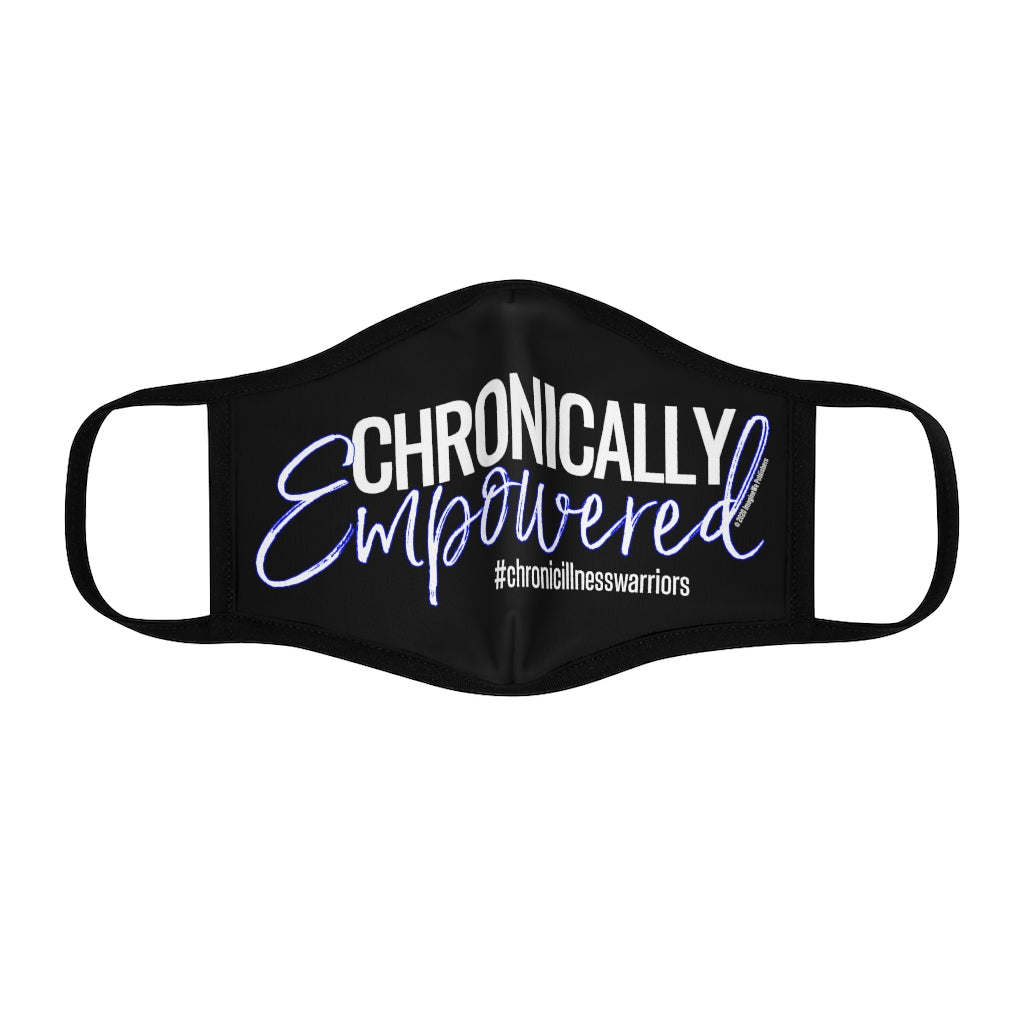 Chronically Empowered Face Mask (Blue/Black) - ImagineWe Publishers