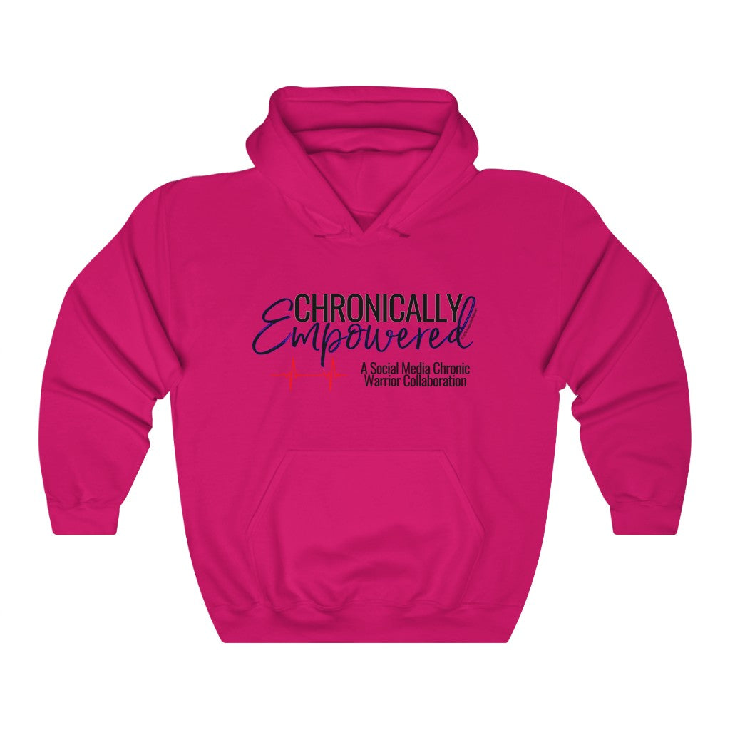 Chronically Empowered Unisex Hoodie (Blue Outline) - ImagineWe Publishers