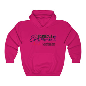 Chronically Empowered Unisex Hoodie (Blue Outline) - ImagineWe Publishers