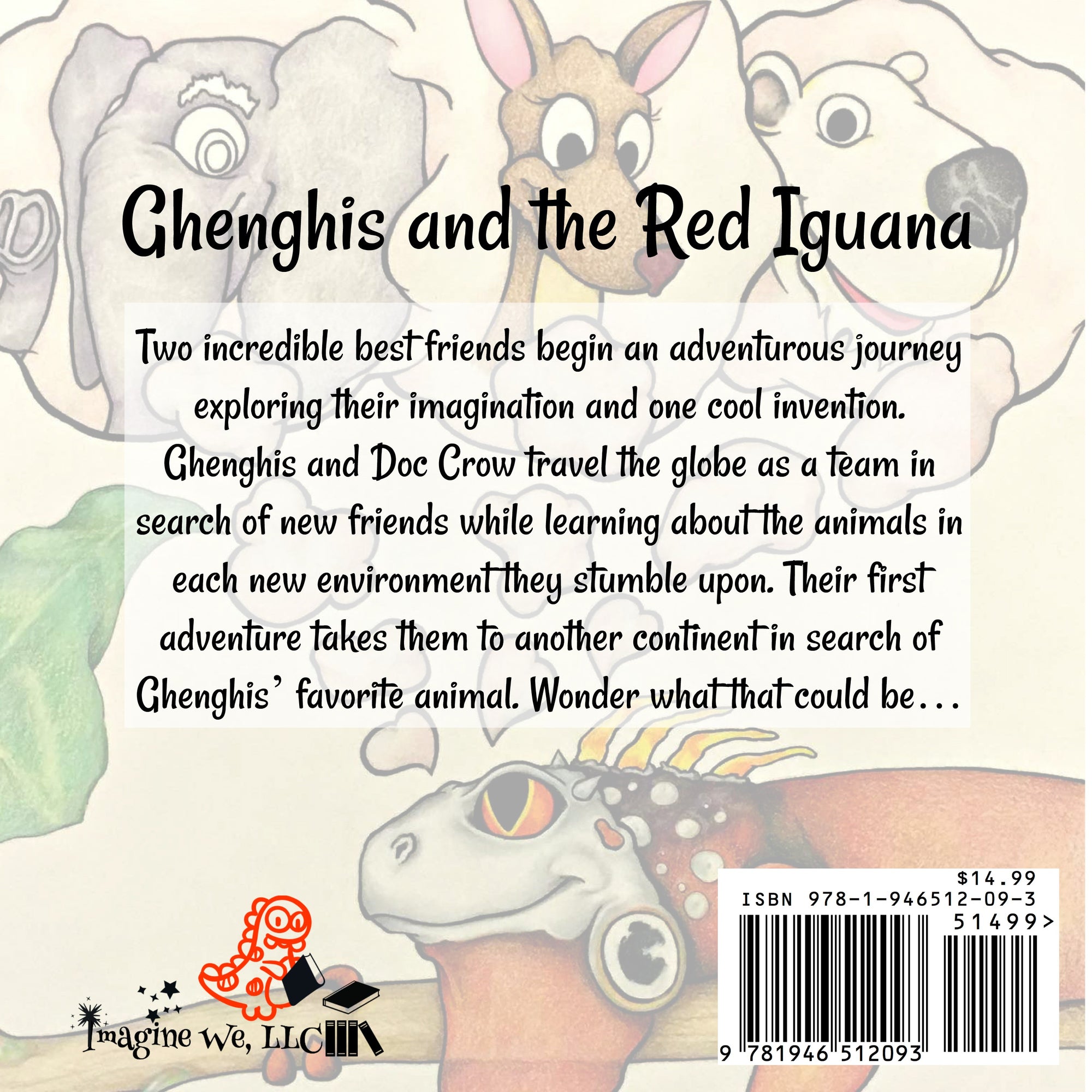 Ghenghis the Red Iguana - ImagineWe Publishers