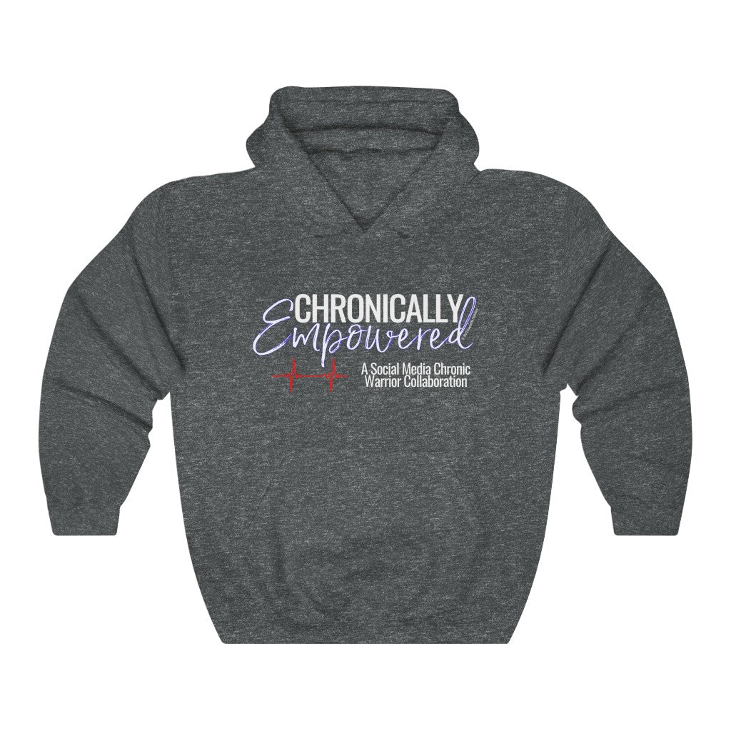 Chronically Empowered Unisex Hoodie (Blue Outline) - ImagineWe Publishers