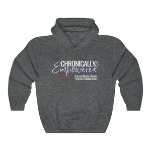 Chronically Empowered Unisex Hoodie (Blue Outline) - ImagineWe Publishers