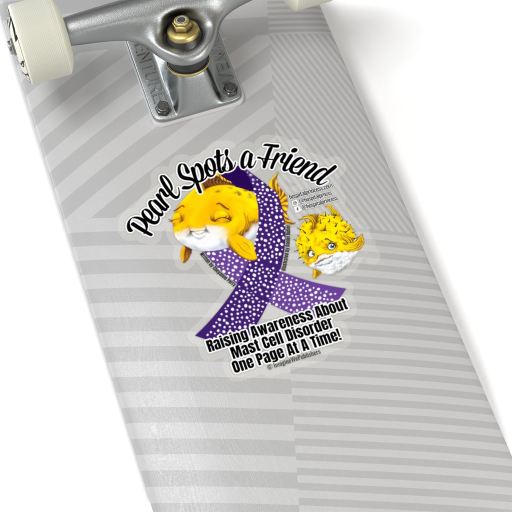 Pearl Spots a Friend MCAS Sticker - ImagineWe Publishers