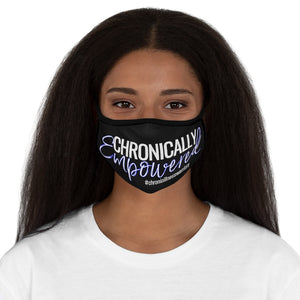 Chronically Empowered Face Mask (Blue/Black) - ImagineWe Publishers
