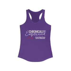 Chronically Empowered Tank Top (Blue Outline) - ImagineWe Publishers