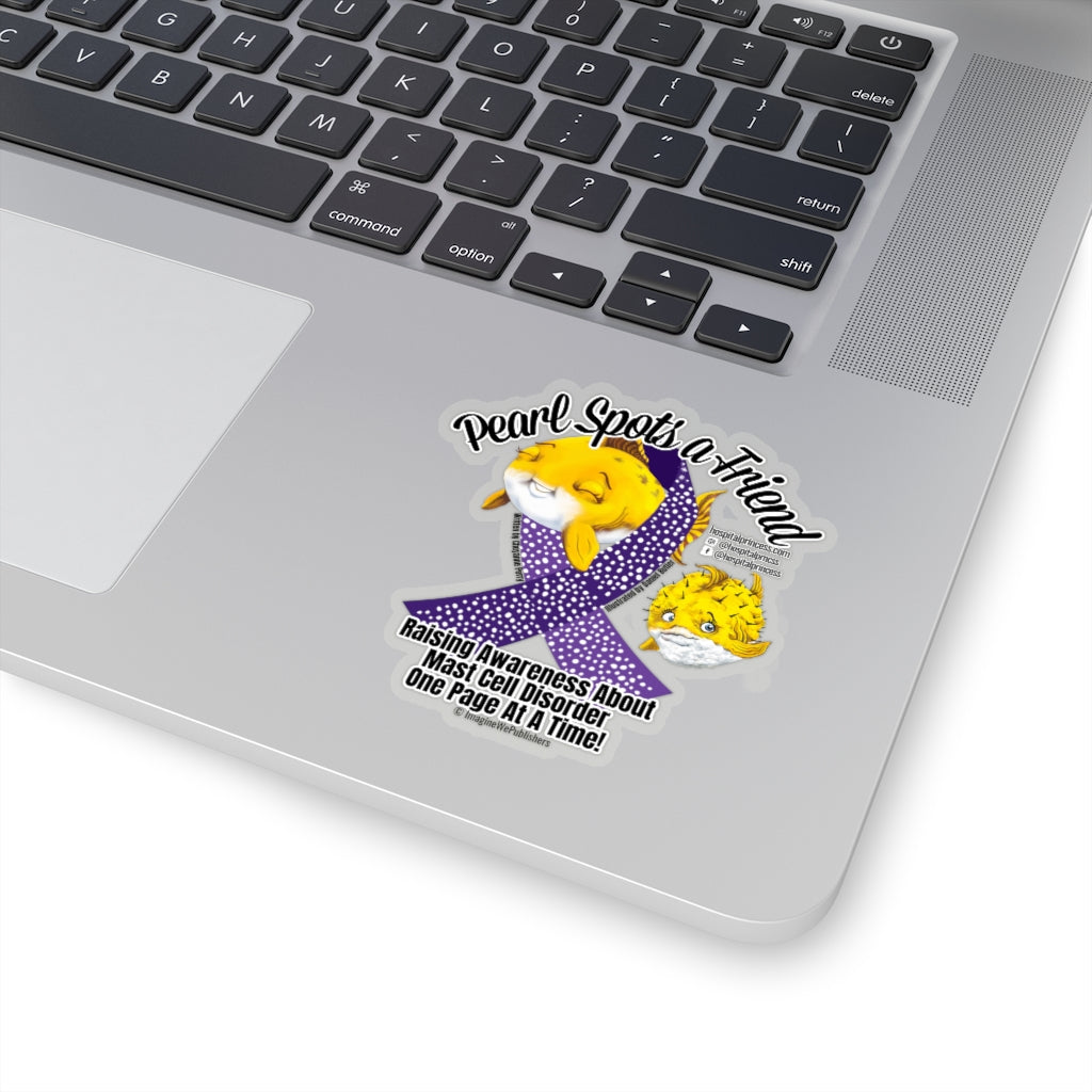 Pearl Spots a Friend MCAS Sticker - ImagineWe Publishers