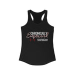 Chronically Empowered Tank Top (Red Outline) - ImagineWe Publishers