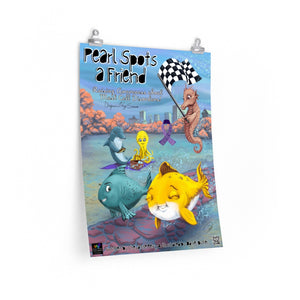 Pearl Spots a Friend Wall Poster (Autographed!) - ImagineWe Publishers