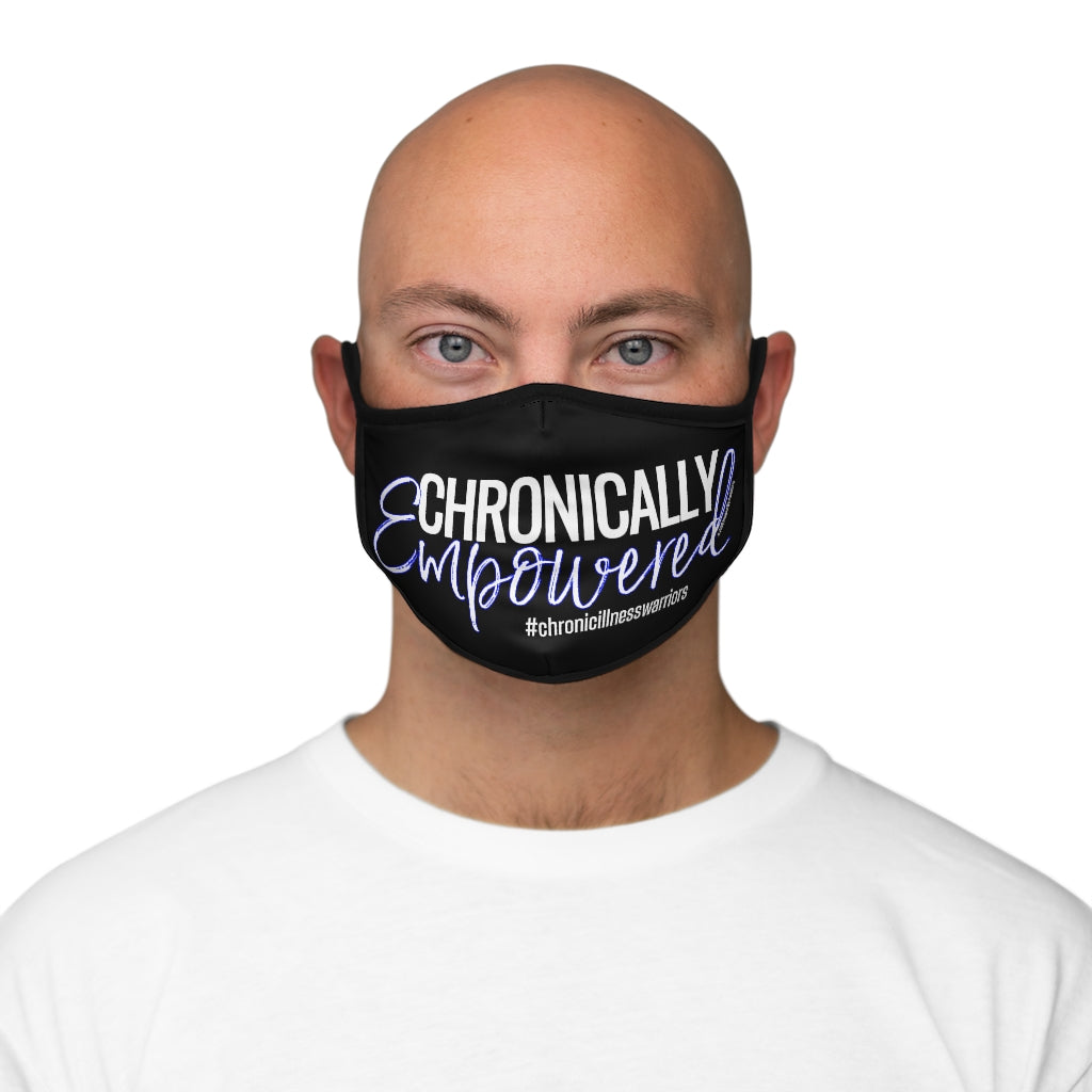 Chronically Empowered Face Mask (Blue/Black) - ImagineWe Publishers