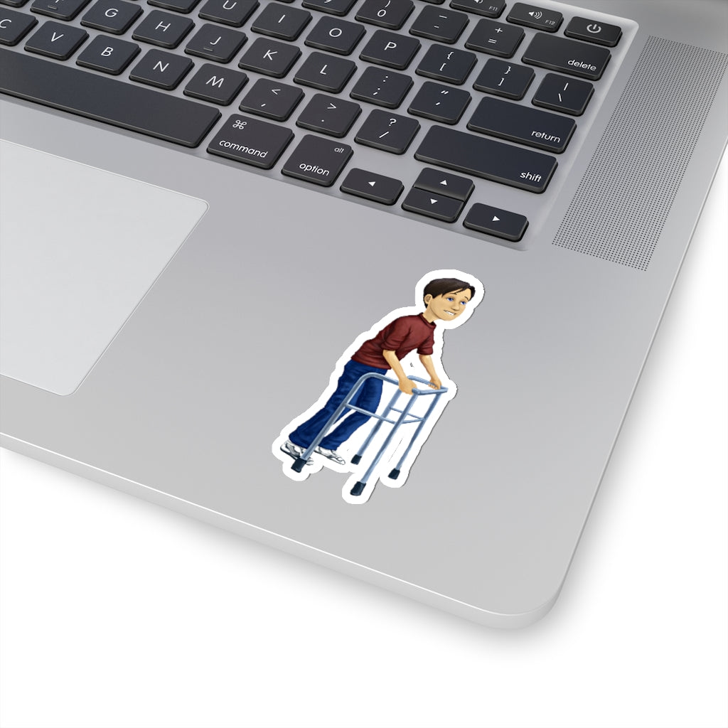 Kyle w/ Walker Sticker - ImagineWe Publishers