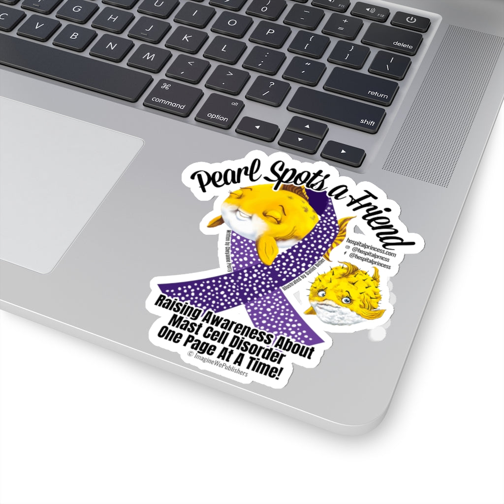 Pearl Spots a Friend MCAS Sticker - ImagineWe Publishers