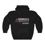 Chronically Empowered Unisex Hoodie (Red Outline) - ImagineWe Publishers