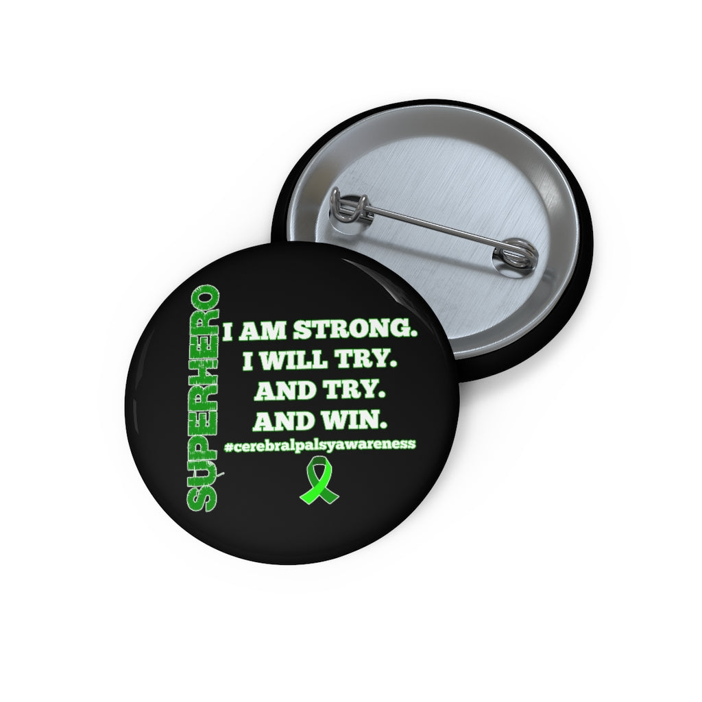 Cerebral Palsy Awareness Pin Button - ImagineWe Publishers